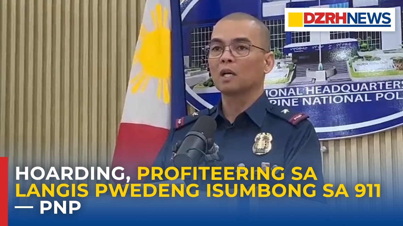 Hoarding, profiteering sa langis pwedeng isumbong sa 911 — PNP