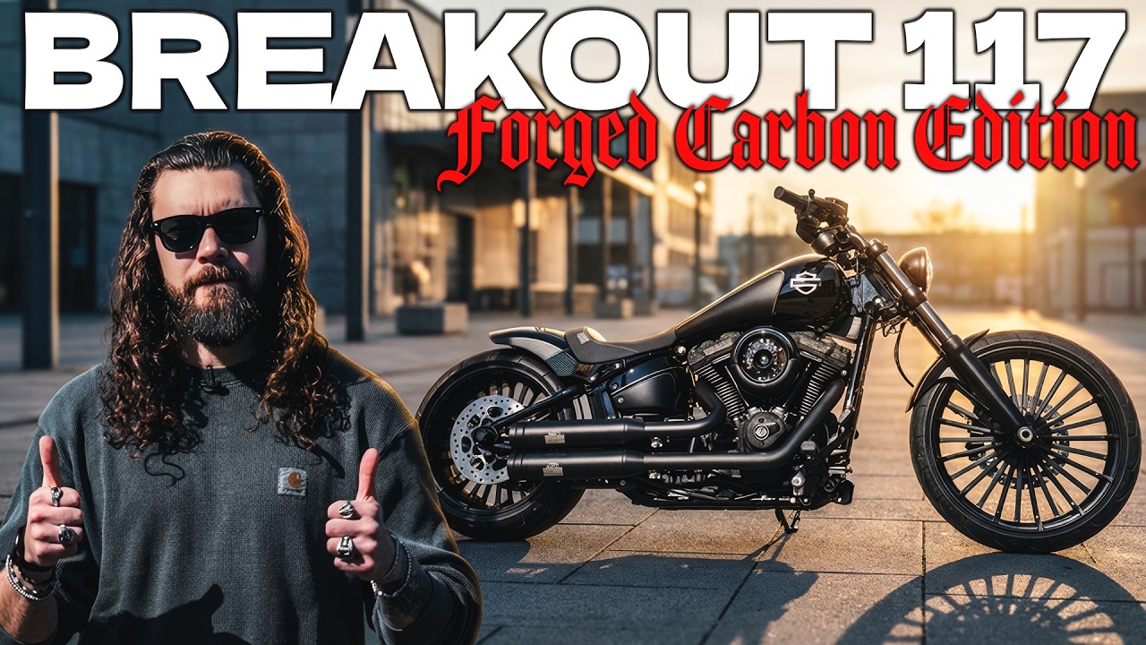 1 of 1 HARLEY-DAVIDSON Custom &mdash; BREAKOUT 117 Forged Carbon Edition 😳