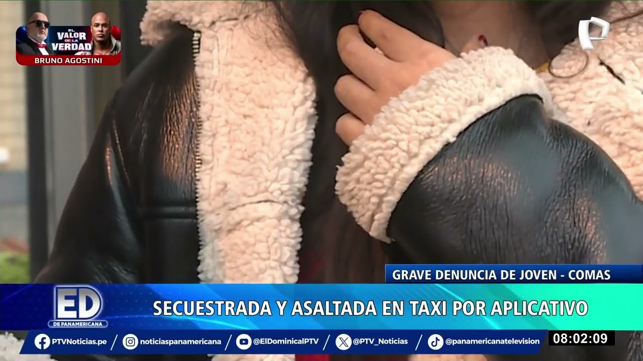 Grave denuncia de joven en Comas: fue secuestrada y asaltada en taxi por aplicativo