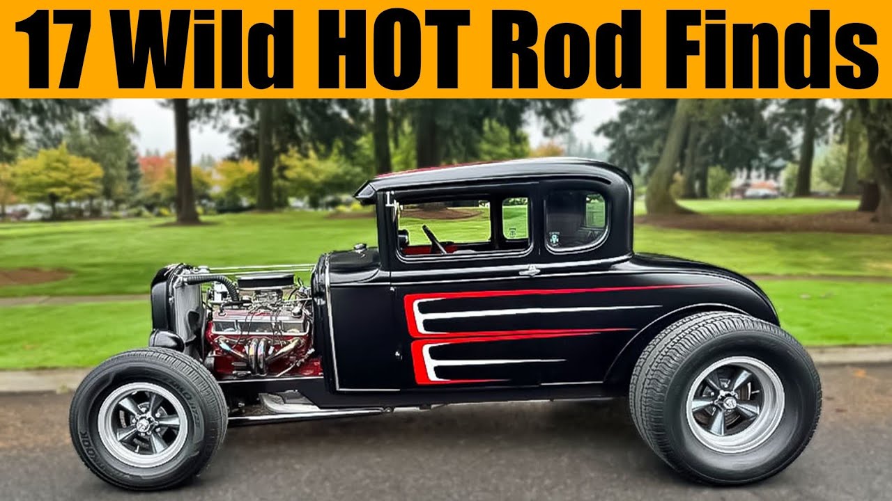 Vintage Hot Rods & Classic Cars – Ford, Chevy, Plymouth Street Rods!