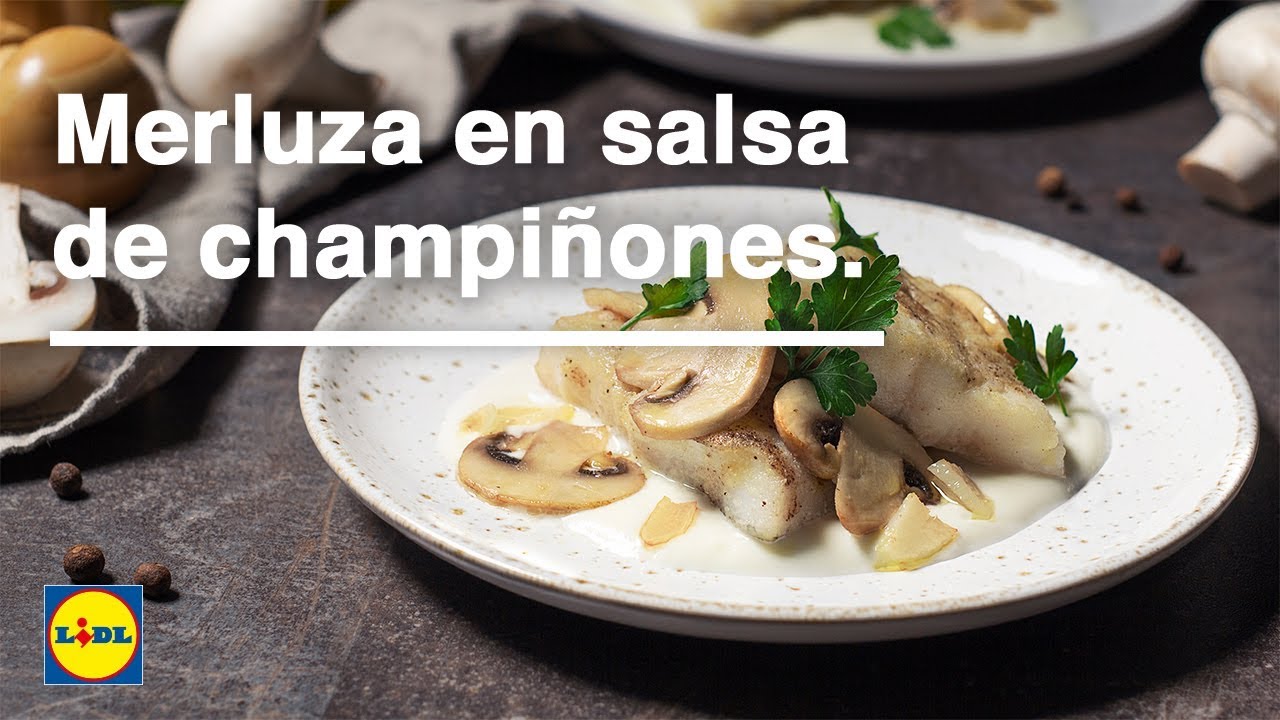 Merluza en Salsa de Champi&ntilde;ones 🐟🍲 | Recetas de Pescado | Lidl Espa&ntilde;a