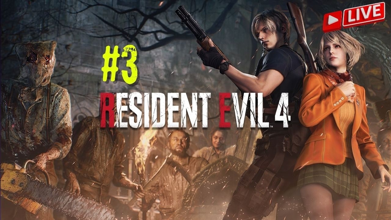 Resident evil 4 remake #3 - vamos encara os monstros