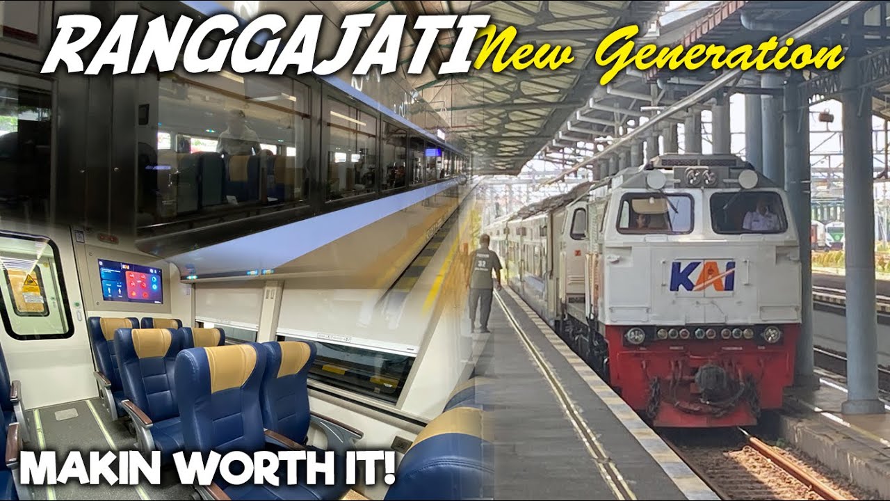 SARANA BARU, MAKIN CAKEP ❗Trip KA Ranggajati NEW GENERATION Solo - Surabaya Kelas Ekonomi