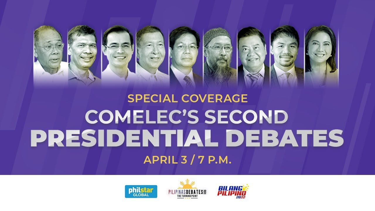 Comelec Presidential Debates 2022: The Turning Point