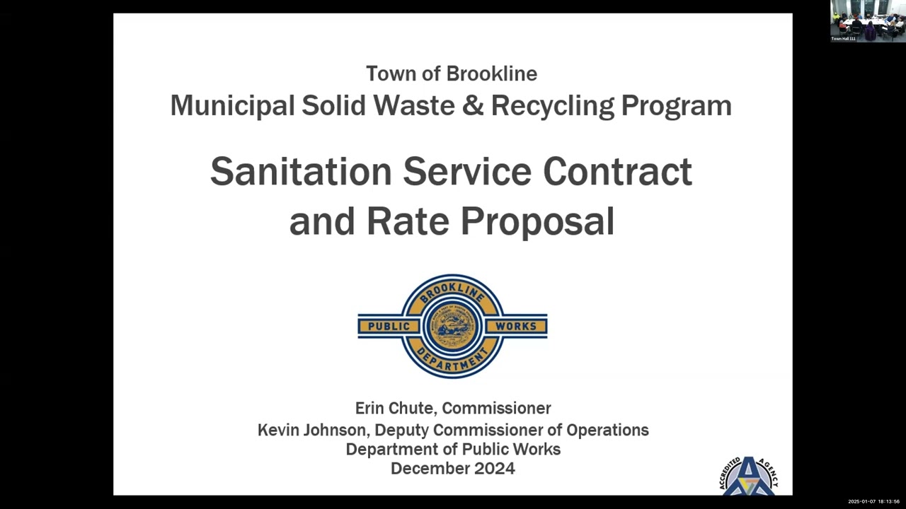 Solid Waste Advisory Committee Meeting   January 6, 2026