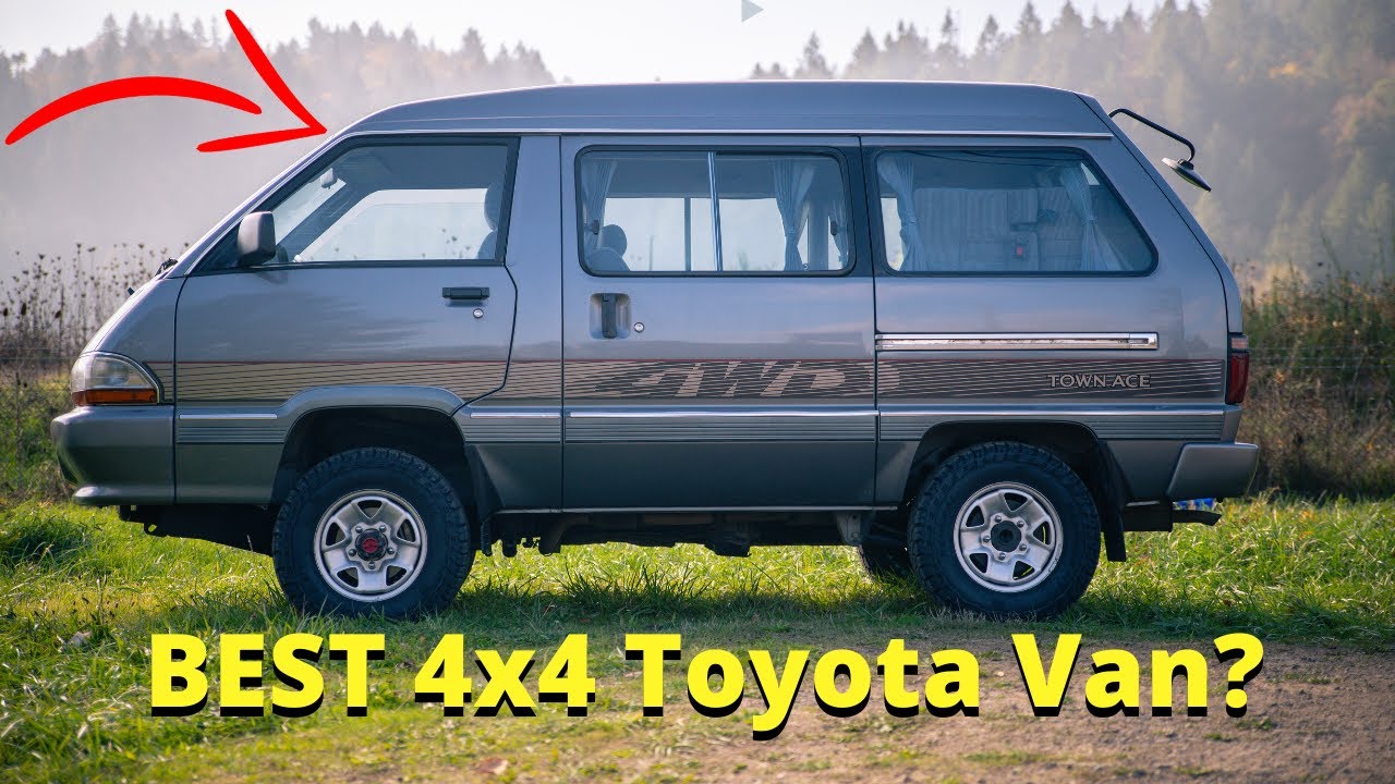 Этот полноприводный фургон Toyota Townace 1991 года — ретро-шедевр Toyota.