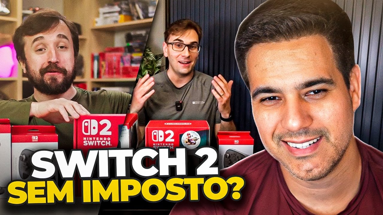 NINTENDO SWITCH 2 - FUGINDO do IMPOSTO ENQUANTO FAZEM o L
