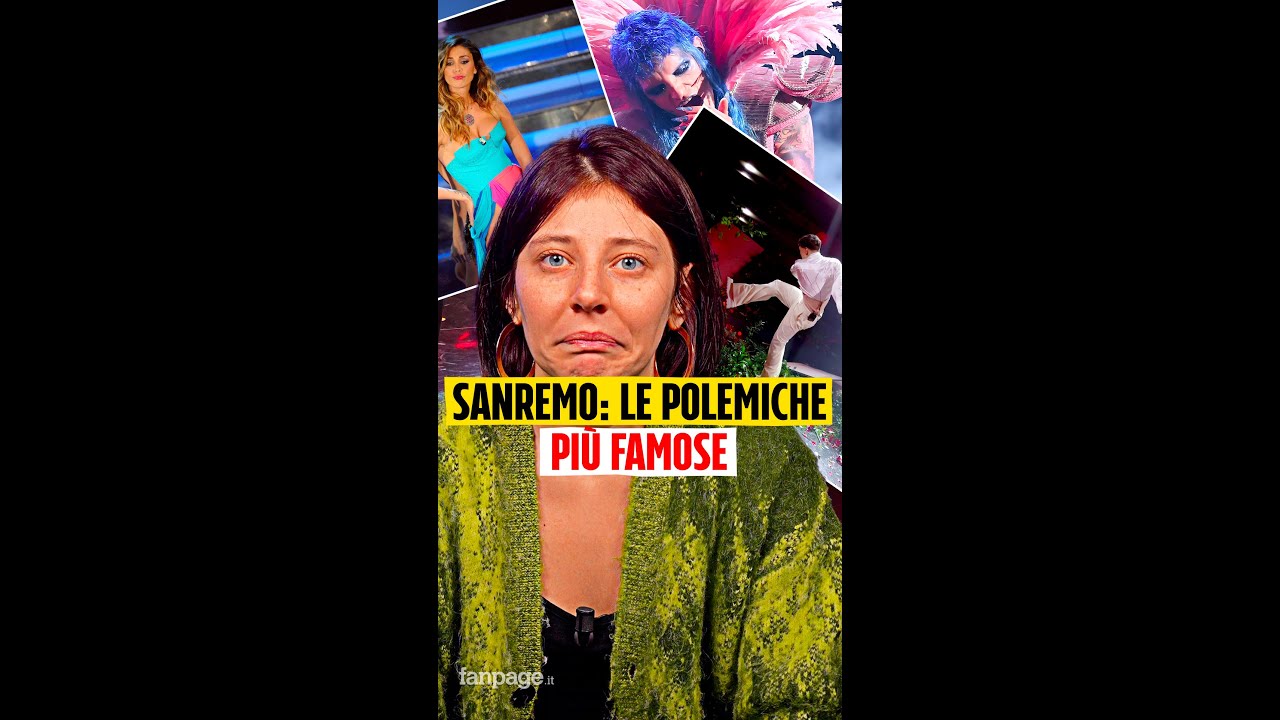 Festival di Sanremo: le pi&ugrave; famose polemiche delle edizioni passate