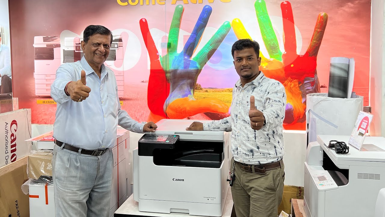 Canon iR2425 A3 Photocopier Xerox Unboxing Live Demo West Bengal Kolkata (Aditya -9874217751)