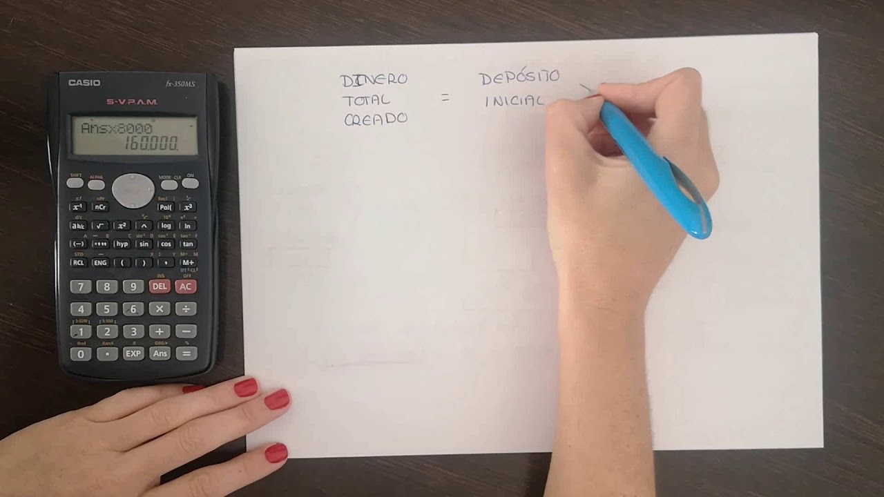 PRÁCTICA Creación de dinero bancario