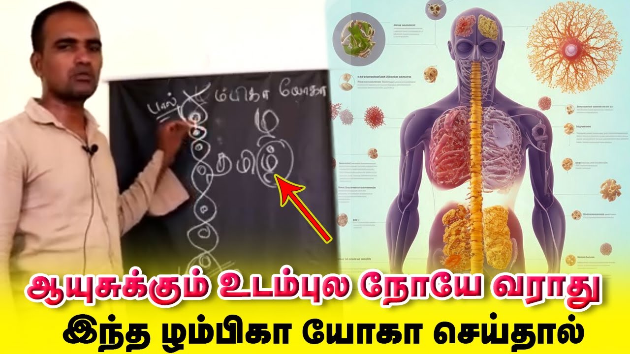 இந்த ழம்பிகா யோகா செய்தால் ஆயுசுக்கும் உடம்புல நோய்  வராது | Lambika Yoga/First on Internet | Yogam