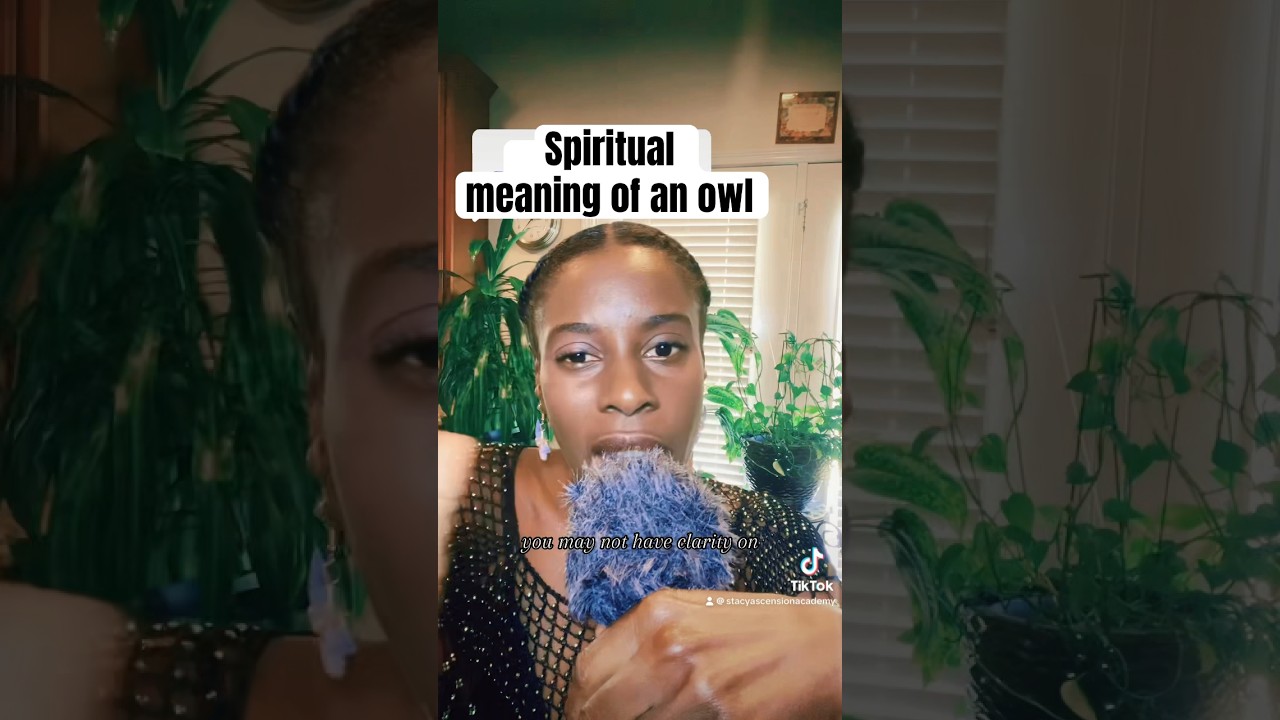 Spiritual meaning of an owl. #owl #spiritualawakening