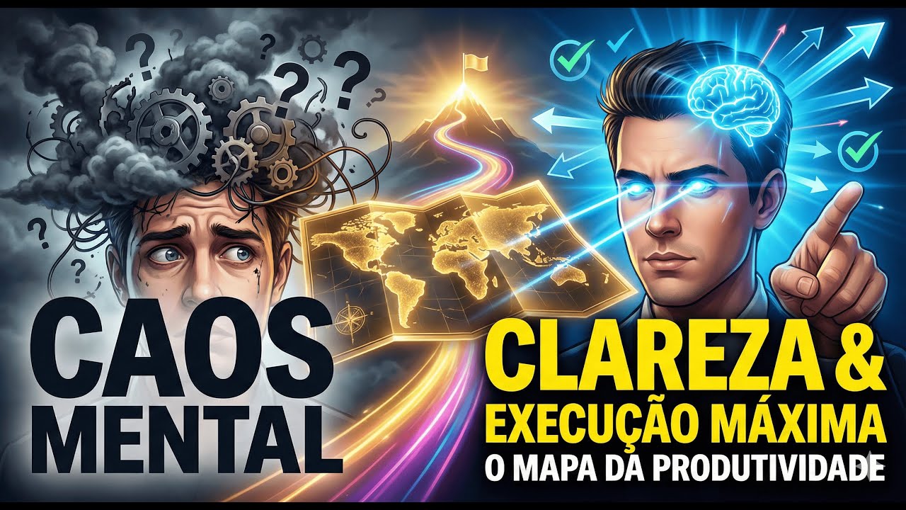 Como Ter Clareza Mental e Execução Máxima: O Mapa da Produtividade