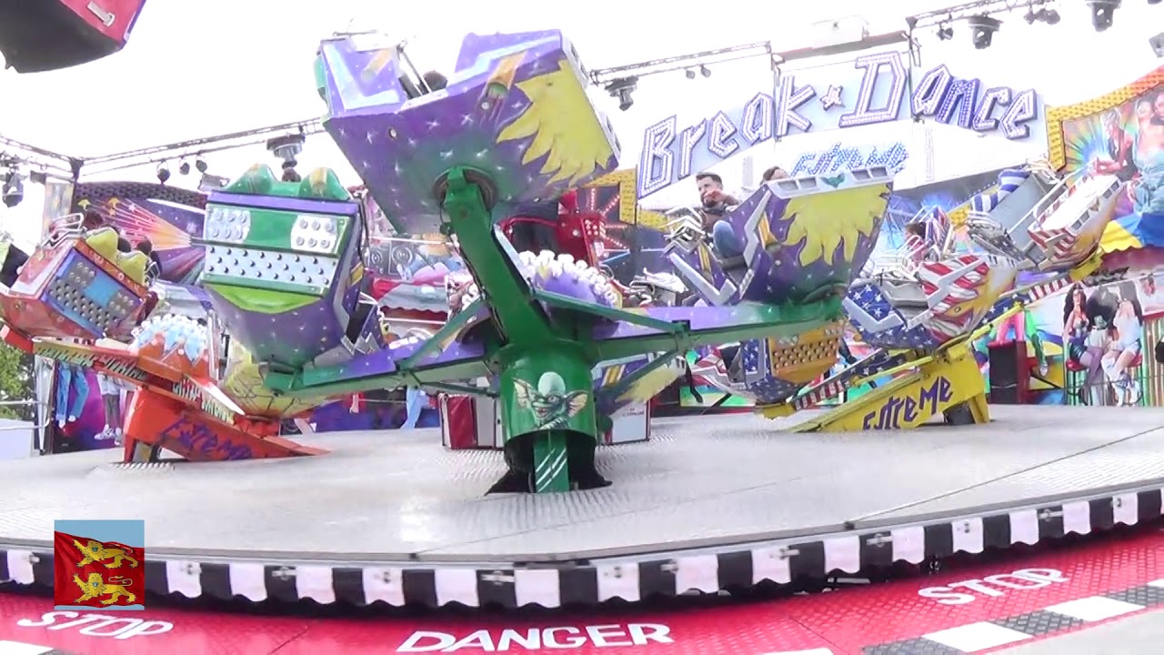 Manège Break Dance Extreme, foire de Pâques 2018, Caen ( 14 )