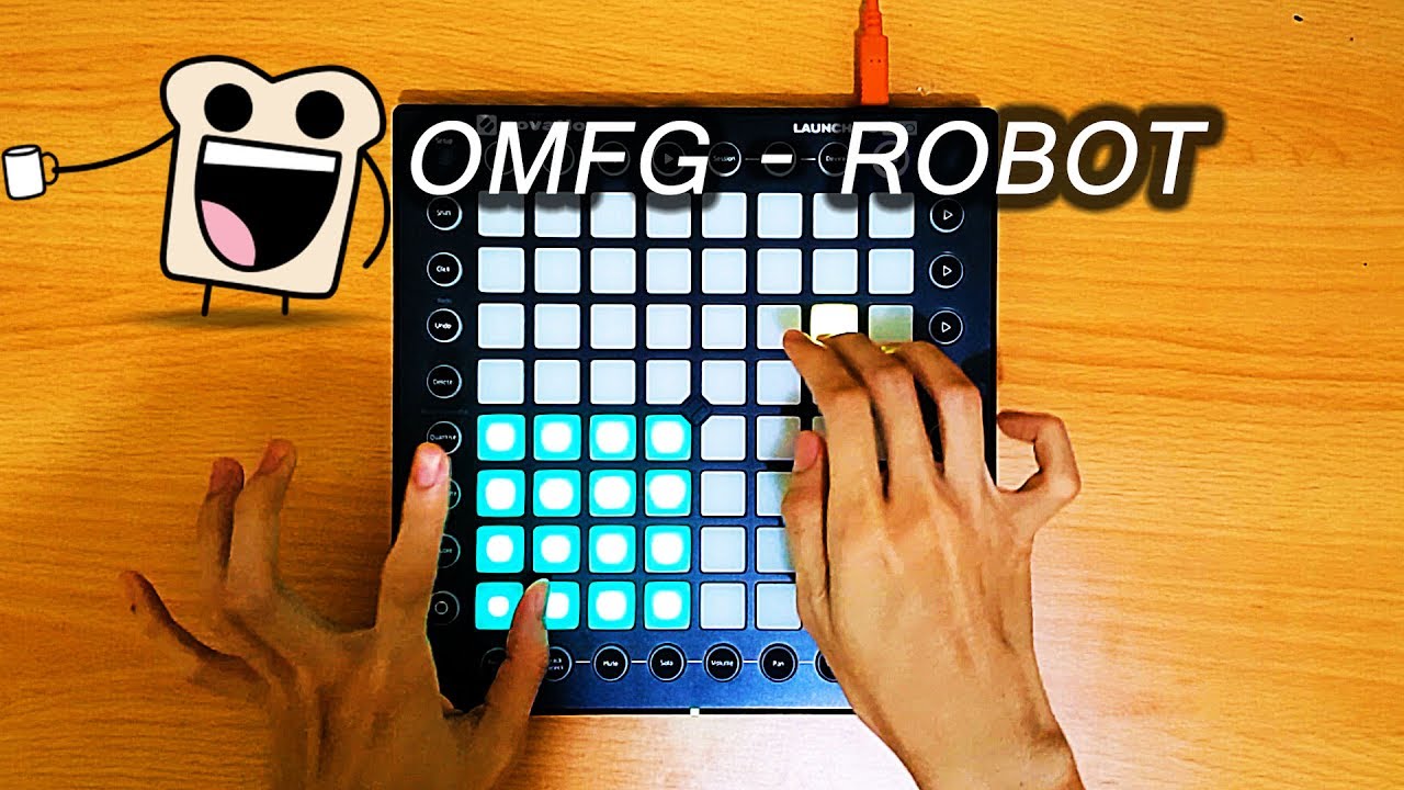 OMFG - Robot but in TheFatRat style, Launchpad cover