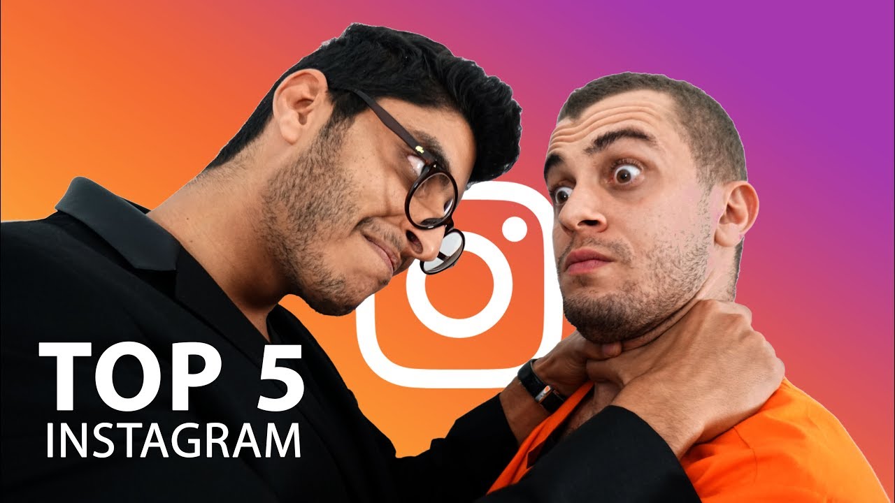 L'Instagram ( TOP 5 كوارث )