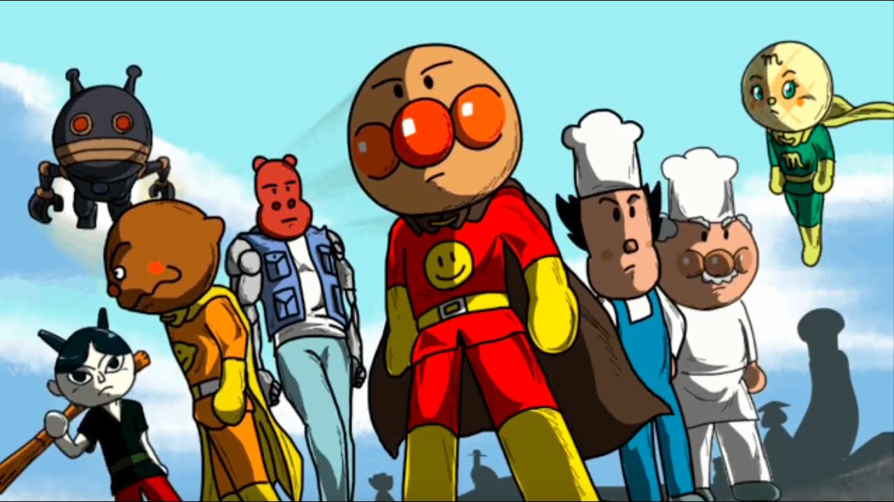 ワンパンマン2期OPをアンパンマンで描いてみた　OnePunchMan×Anpanman