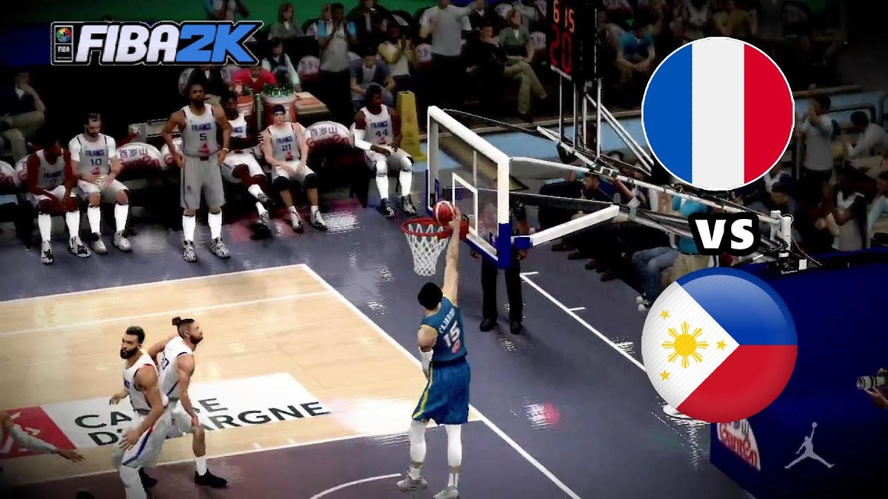 FRANCE VS PHILIPPINES l Full Game Highlights FIBA TOURNAMENT EXHIBITION FIBA2K25
