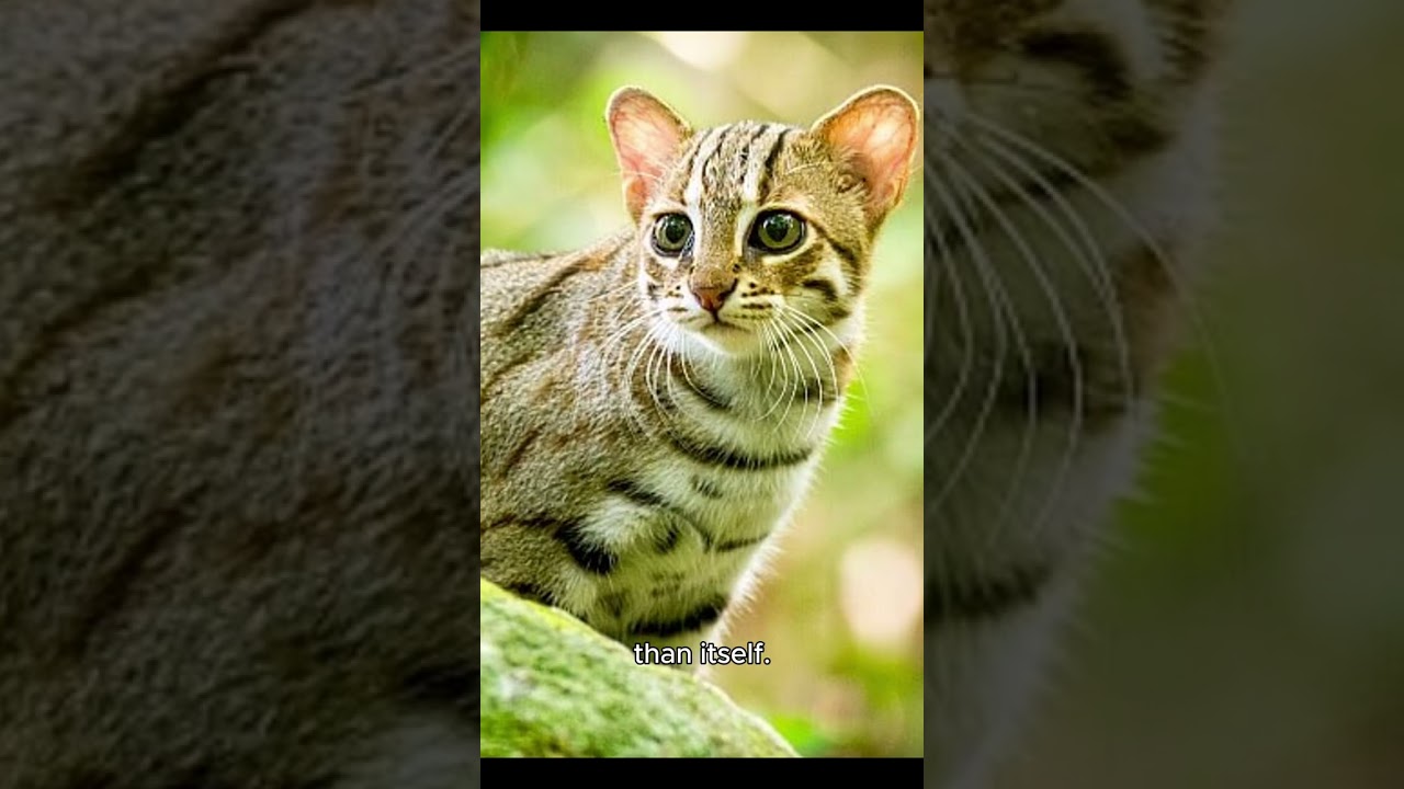 The Rusty-Spotted Cat: The Tiny but Mighty Feline! 🐱🌿