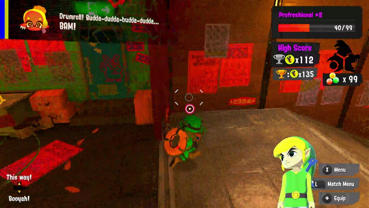 Splatoon 3  big run march help from @TLBaker-YT