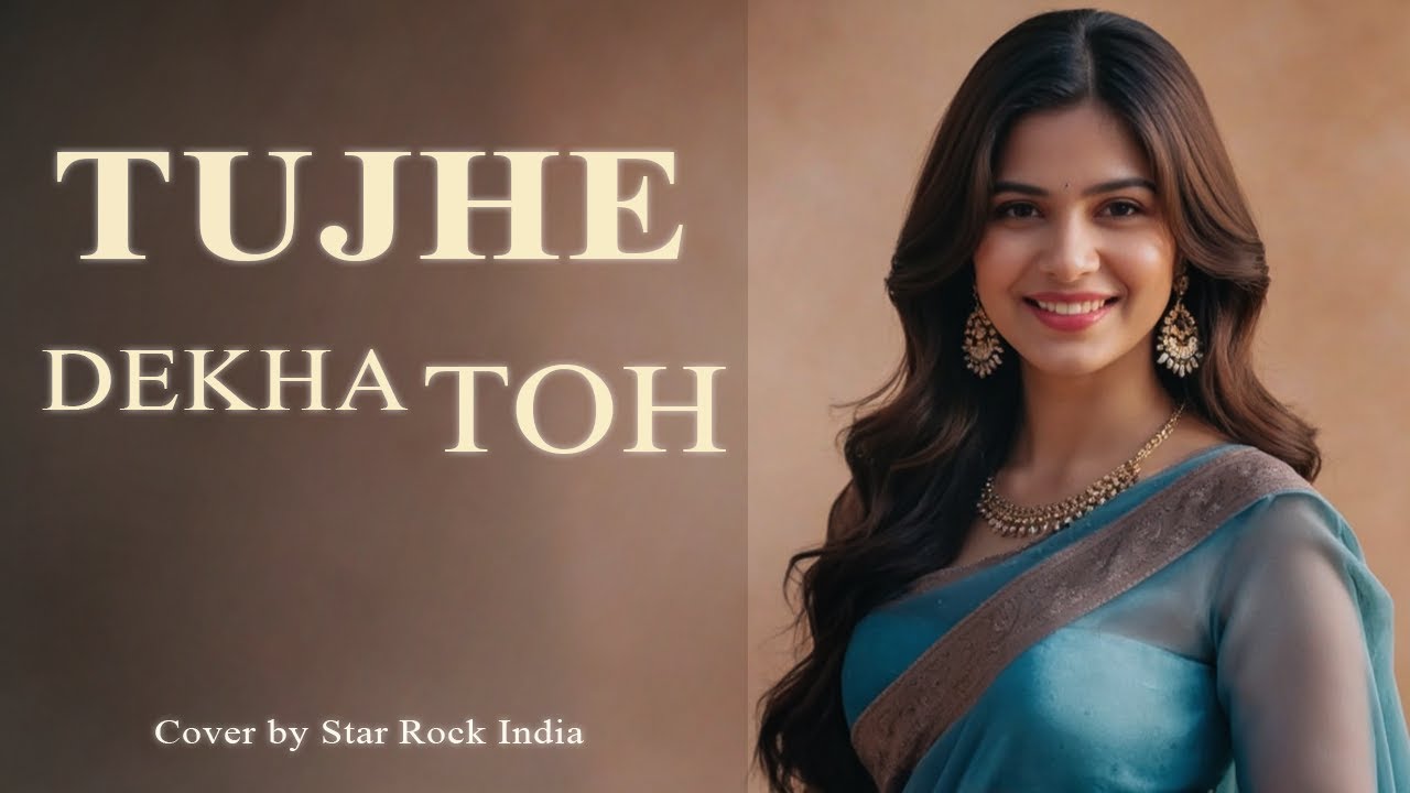 Tujhe Dekha Toh (Rock Version) – Shahrukh Khan & Kajol | Bollywood Rock Cover 🎸🔥