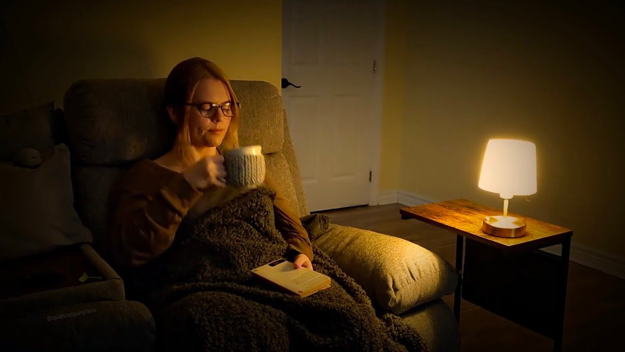 Night Companion - winding down with tea and a book (can't sleep)