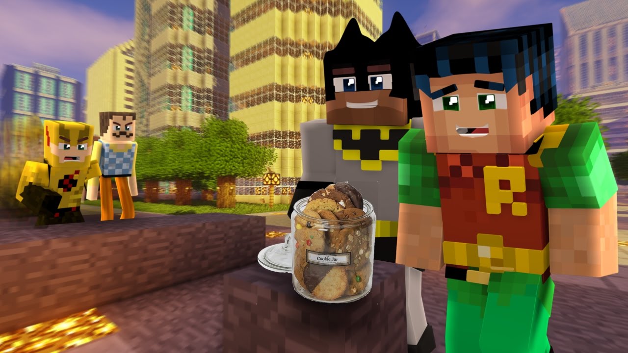 Minecraft Hello Neighbor & Reverse Flash Cookie Trap (minecraft Roleplay)
