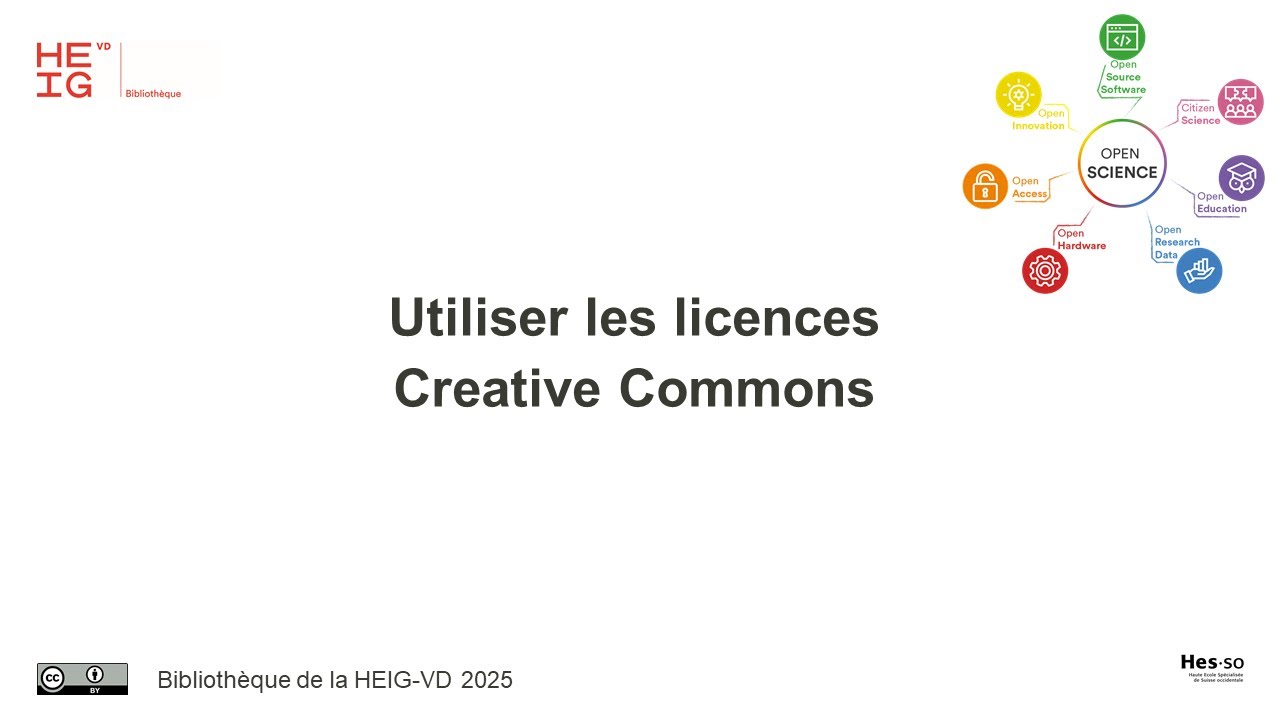 Utiliser les licences Creative Commons