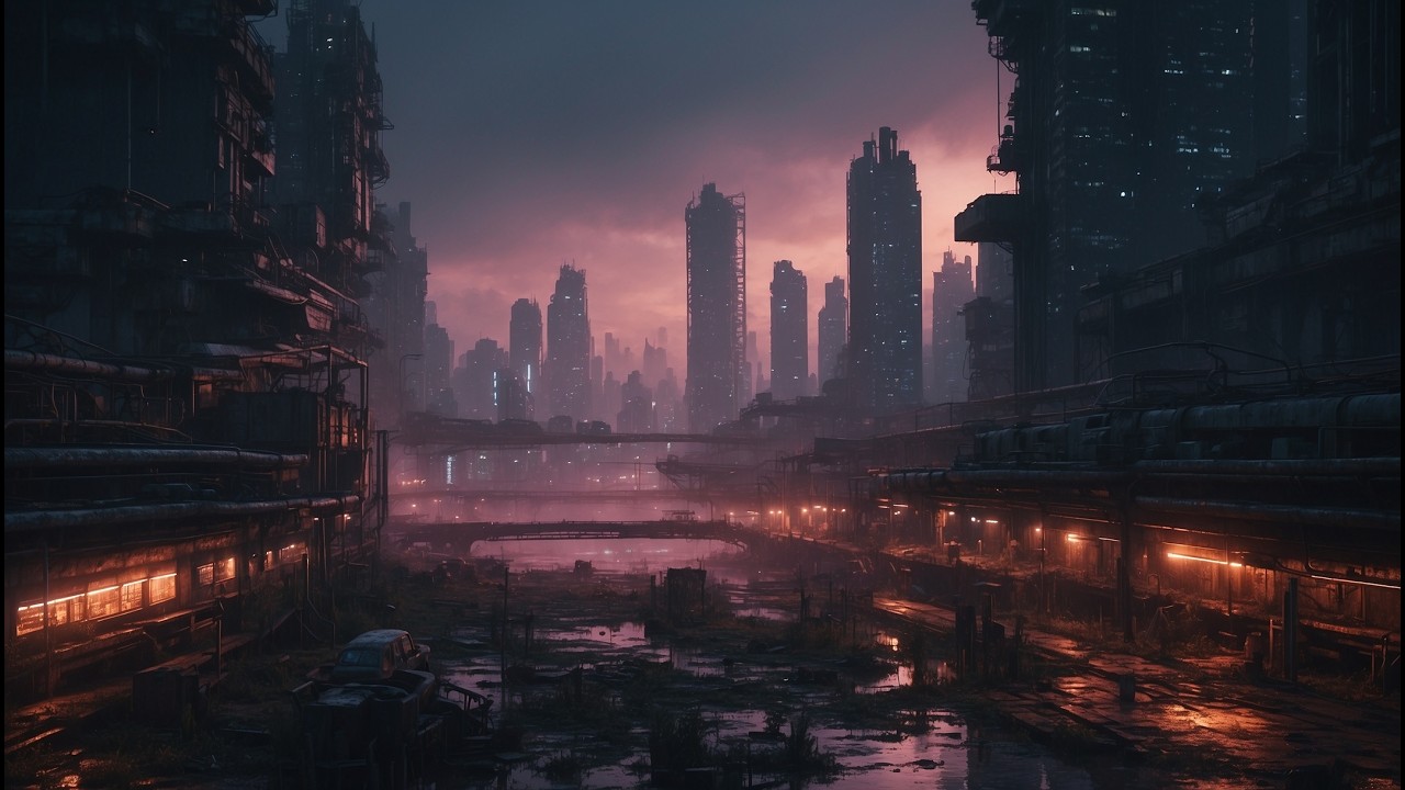 Dark Ambient Post Apocalyptic Music - Ruined City Atmospheric Soundscape