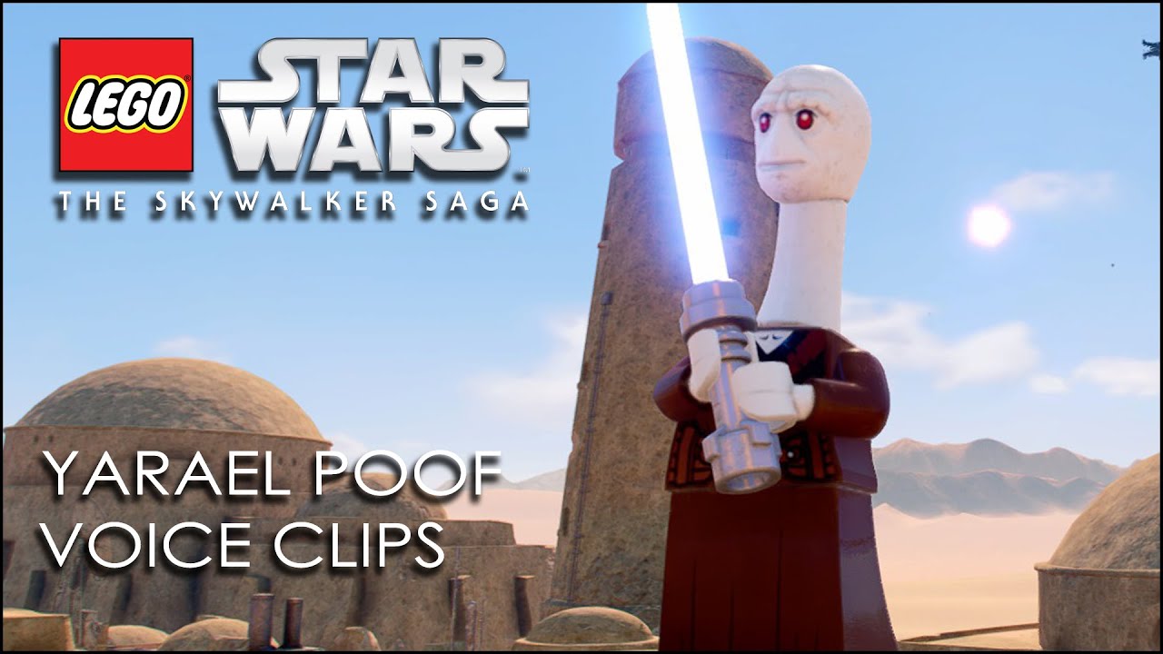 LEGO Star Wars: The Skywalker Saga | Yarael Poof Voice Clips
