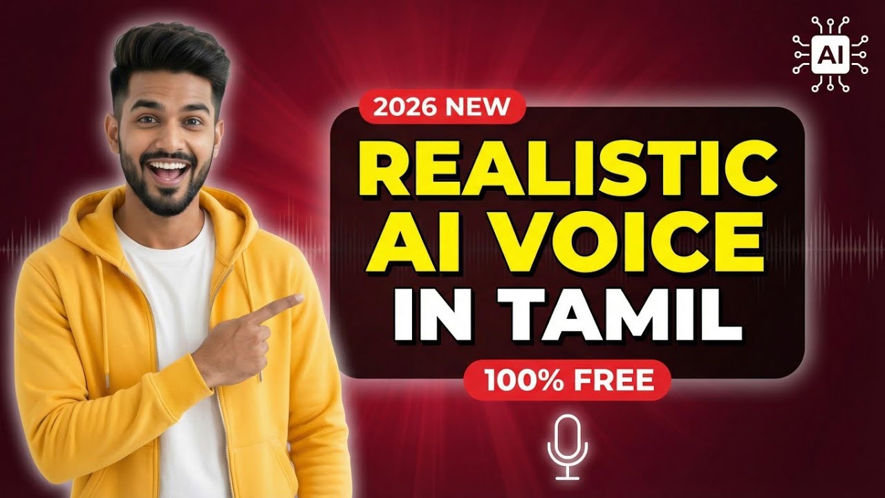 How to Create Realistic AI Voice in Tamil | Free AI Voice Generator YouTube & Reels
