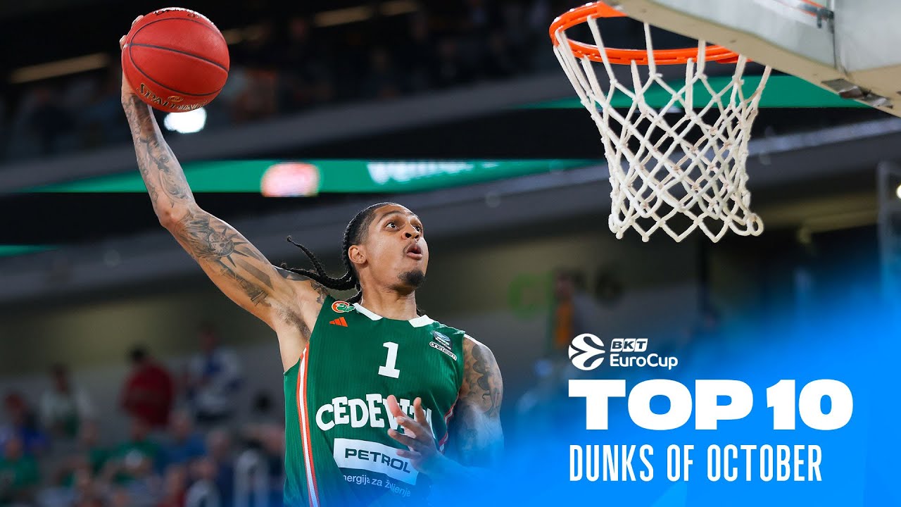 Top 10 Dunks - UNBELIEVABLE LEAPS | October | 2024-25 BKT EuroCup