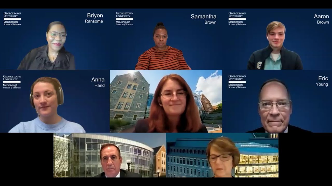 Georgetown McDonough Flex MBA Online Summit: Student Experience and Career Center Panel