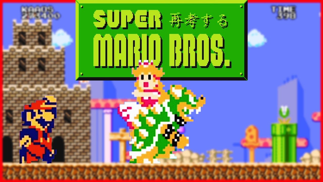 Super Mario Bros Reimagined | Custom Skins (Tutorial + Full Gameplay)