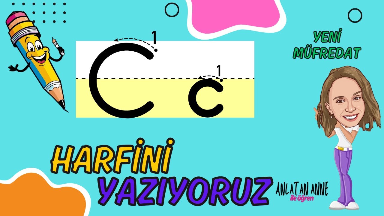 1. Sınıf “c-C” Harfinin Yazımı - C Sesini Hissetme (Yeni Müfredat) #birincisınıf #yenimüfredat