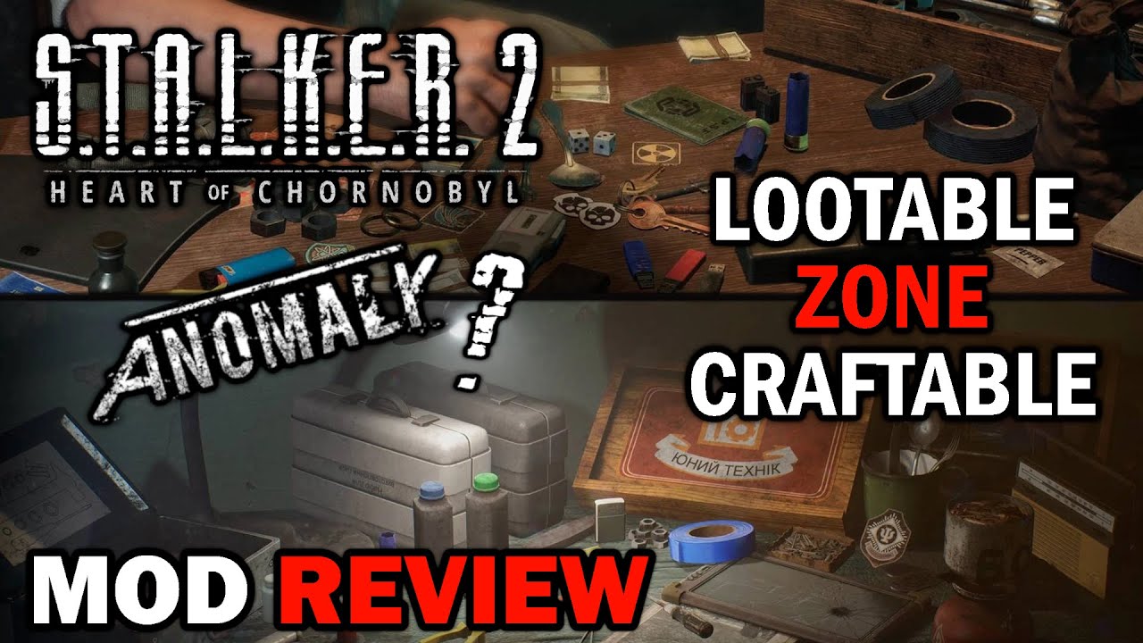 IT HAS STARTED !! STALKER 2 just got &rarr; 2 INSANE MODS ! Lootable & Craftable Zone Review & Feedback