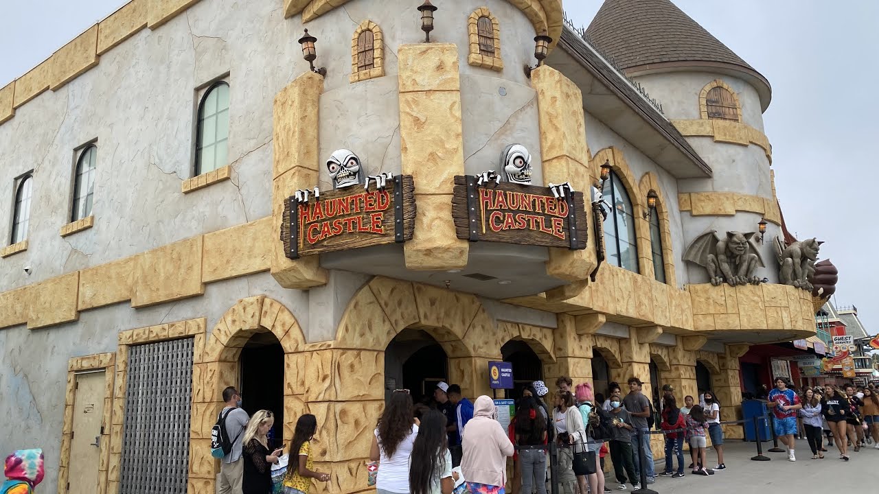 Haunted Castle Dark Ride Excellent Low Light Santa Cruz Beach Boardwalk 2021