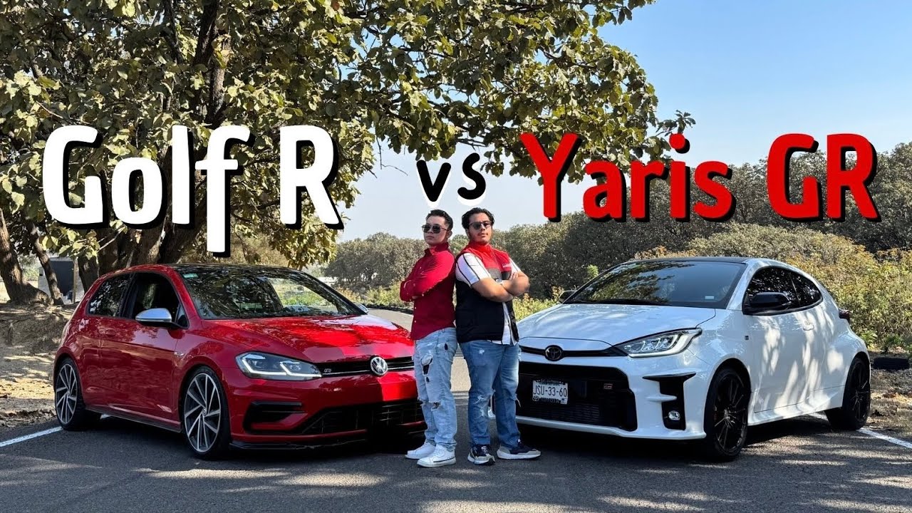 Golf R vs Yaris GR | ¿cuál es más rápido en la pista? 🏁🔥😱