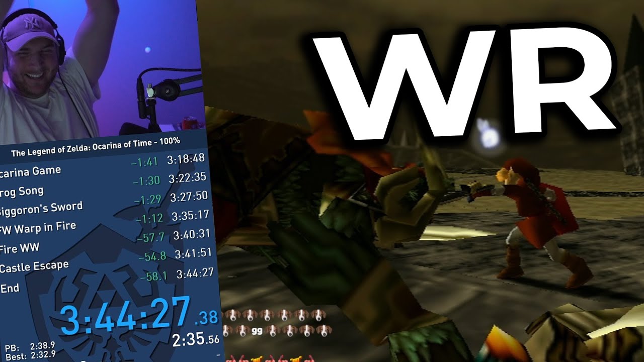 OoT 100% Speedrun WR - 3:44:27