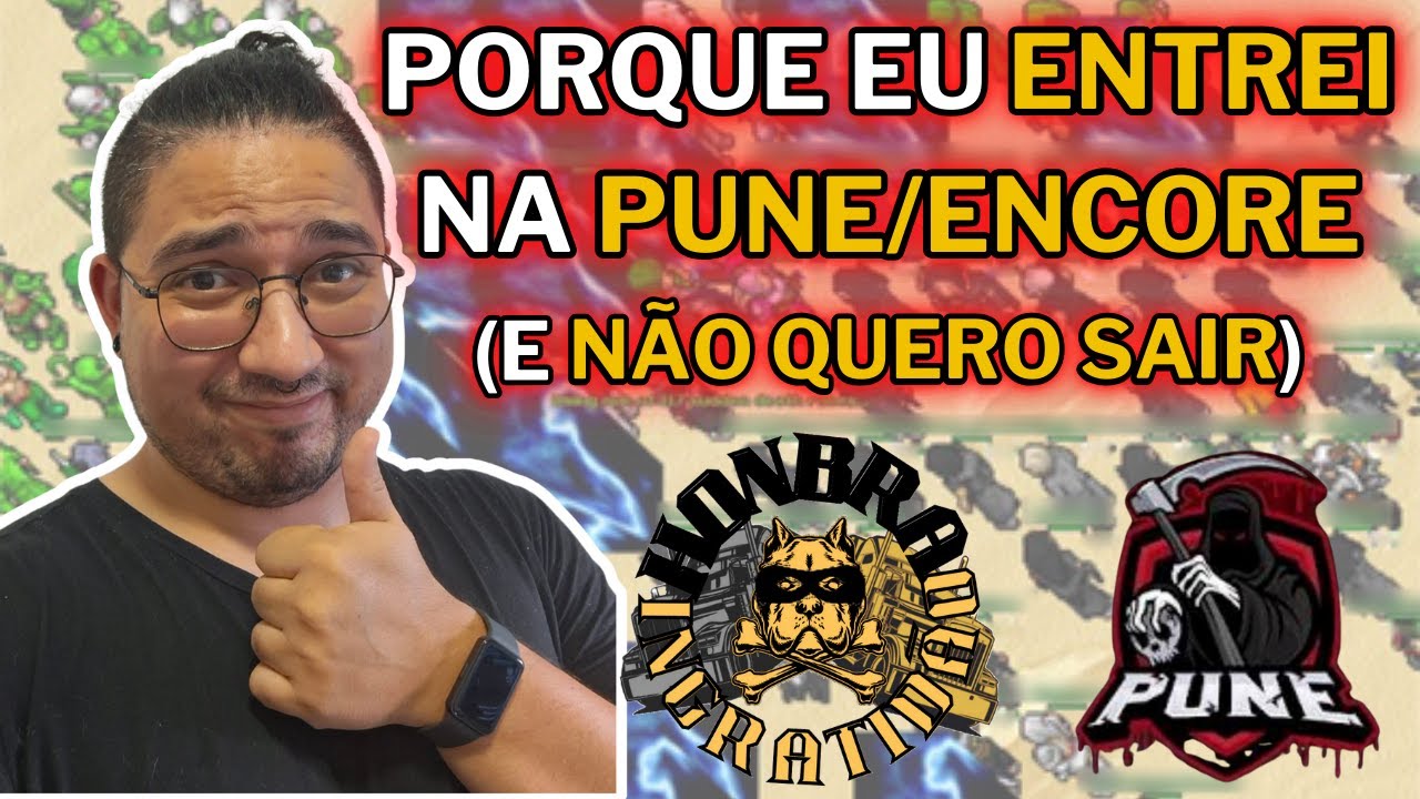 A verdade SOBRE minha ENTRADA na PUNE/ENCORE no TIBIA l Cortes do Tretao