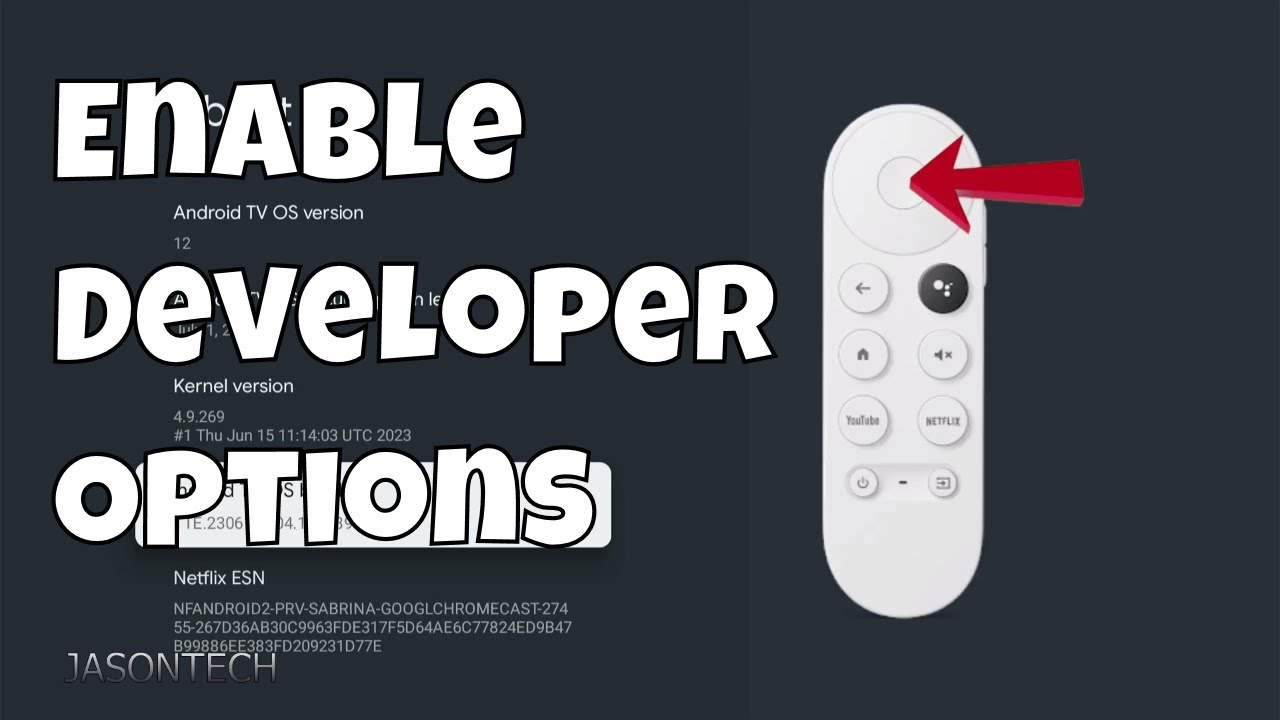 How to Enable Developer Options on Chromecast Google TV