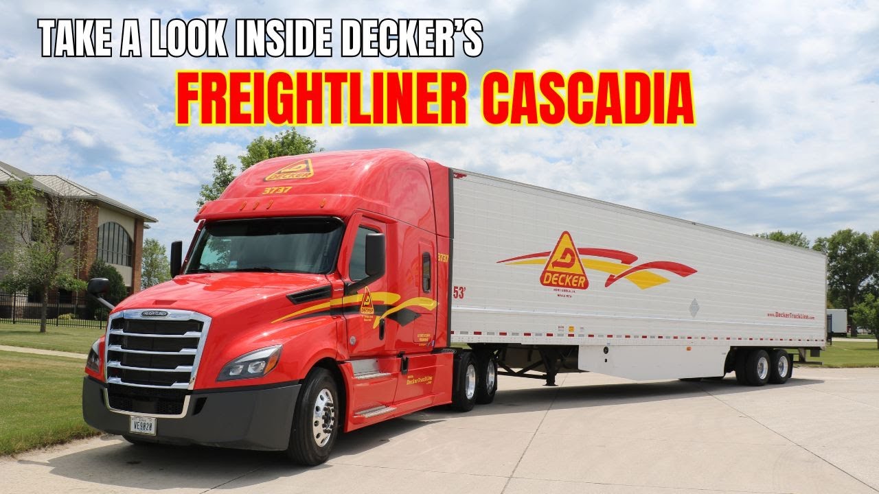 All about Decker's Freightliner Cascadia