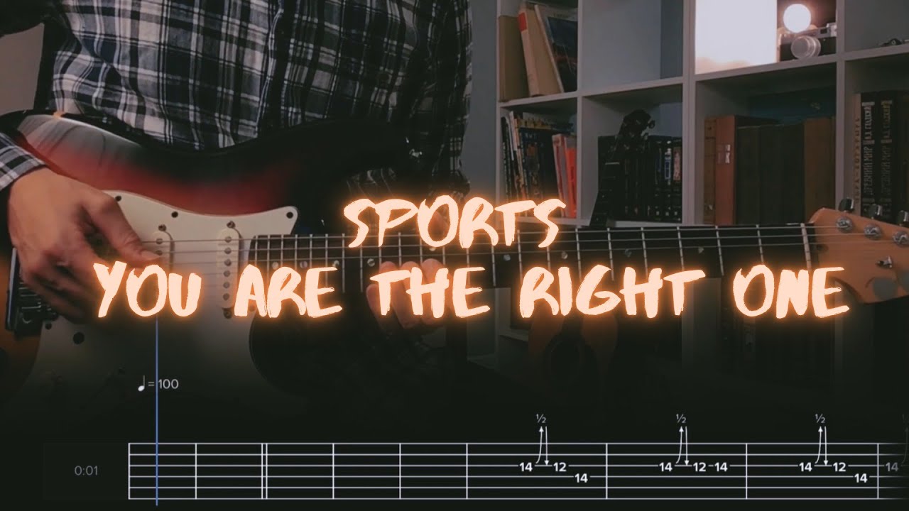 You Are The Right One Sports Сover / Guitar Tab / Lesson / Tutorial
