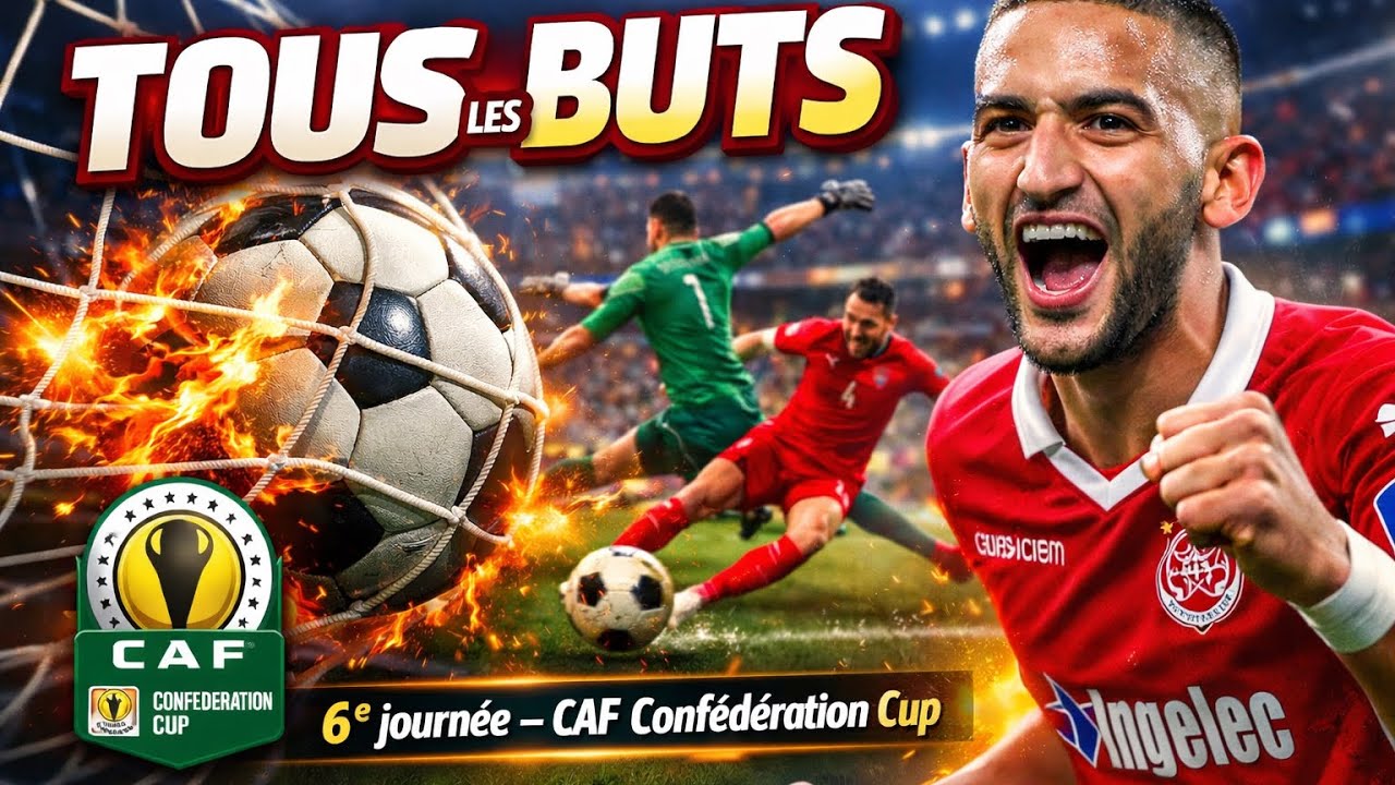 Résumé de la 6eme journée CAF Confédération cup 