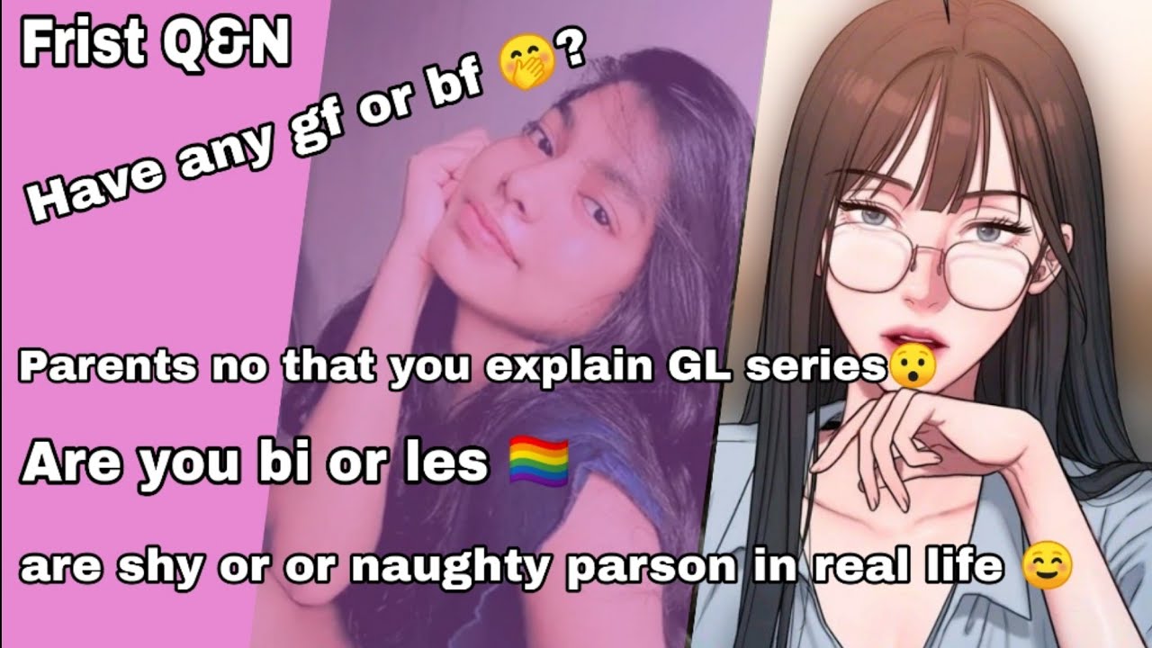 MY frist Q&N video 🤭 || will you be my GF ? ❤️