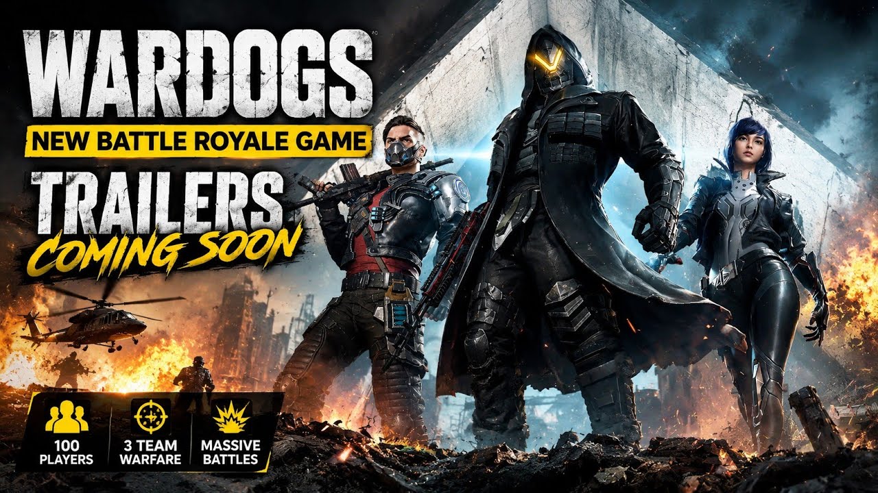 Wardogs New Battle Royale Game Trailers Coming Soon