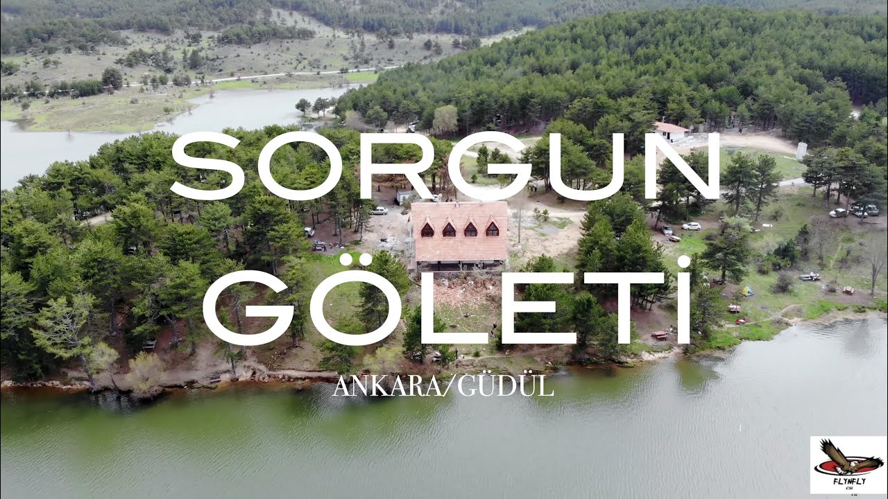 Sorgun Göleti Tabiat Parkı - Güdül Ankara Havadan Çekim | Güdül Ankara Turkey 4K