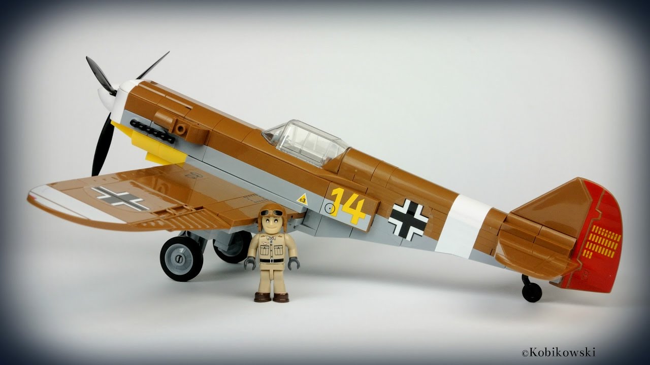 COBI Samoloty IIWŚ #5-7 - Messerschmitt Bf 109 F-4 - recenzja
