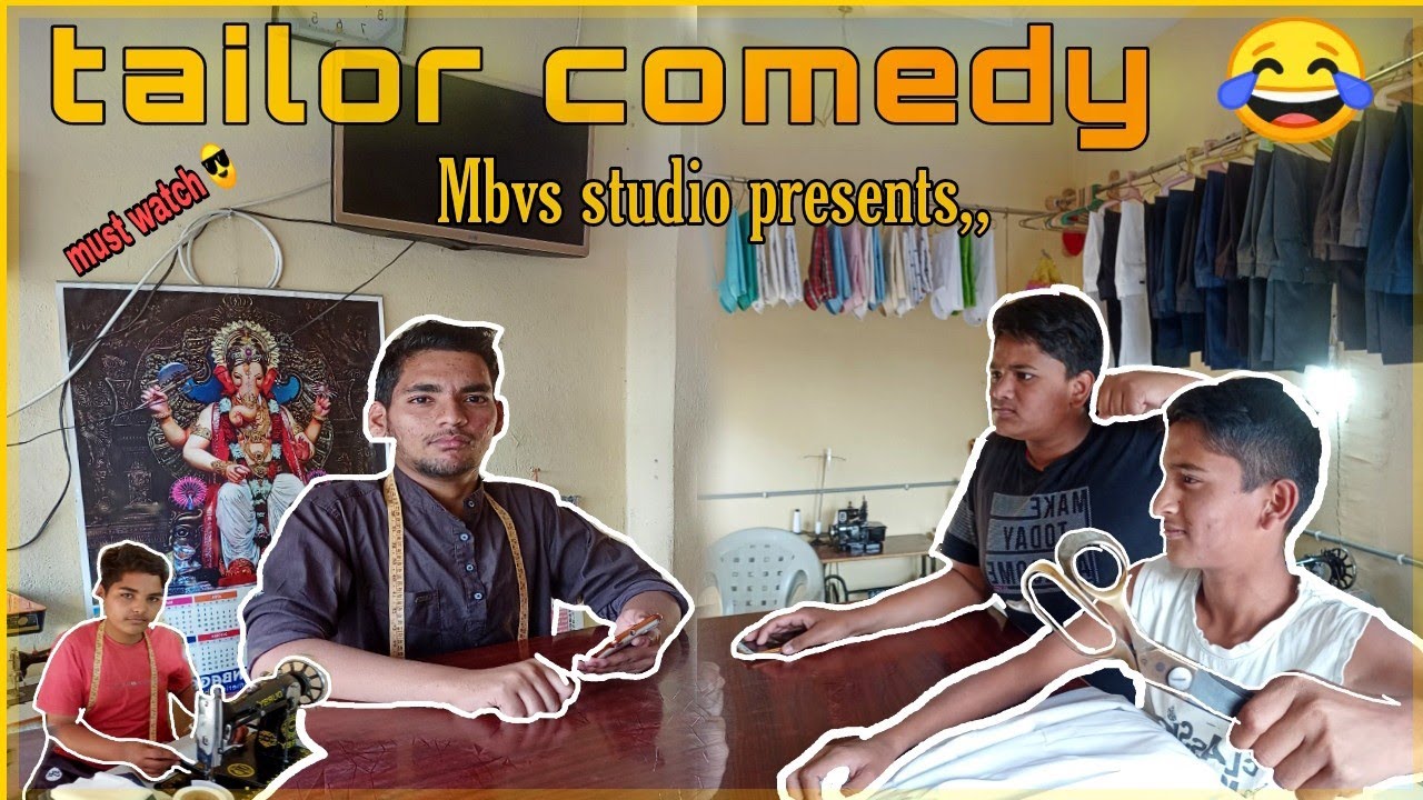 Tailor shop comedy 2022, - valentine's day comedy 😂#mbvs #tailorcomedy #valentine