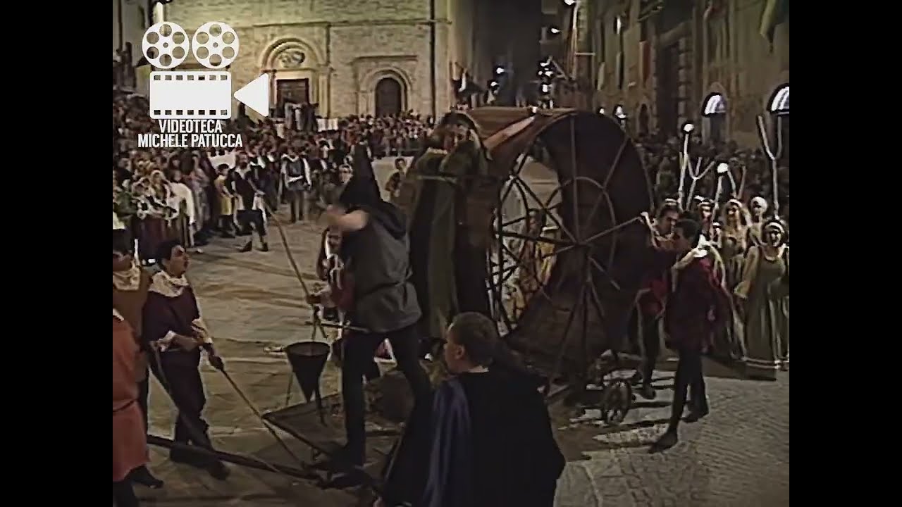 Giochi Delle Porte - Gualdo Tadino | Servizio TGR RAI Umbria (1992)
